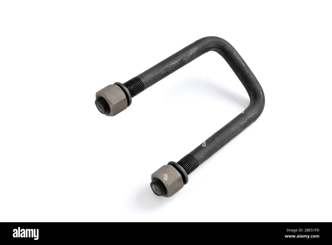 Detail of automobile spring, clamp for screed sheets of automobile