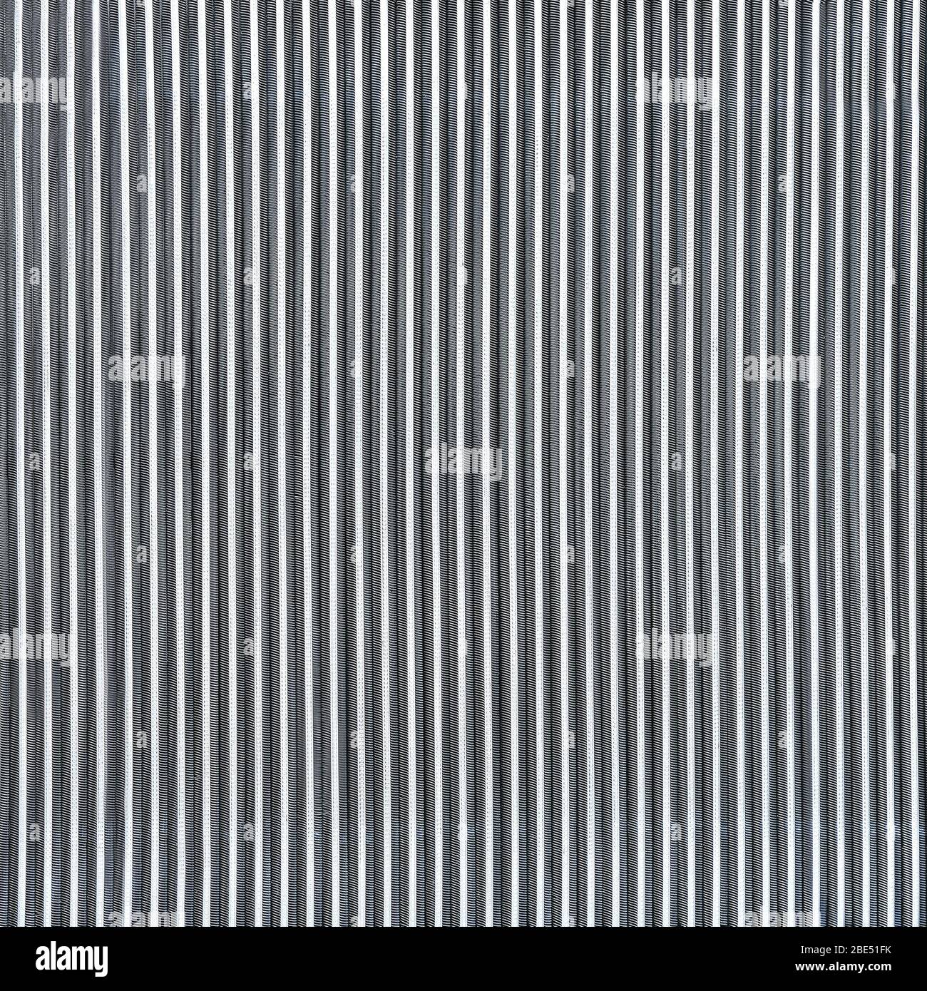 Background, small homogeneous repeating mesh-type metallic structure ...