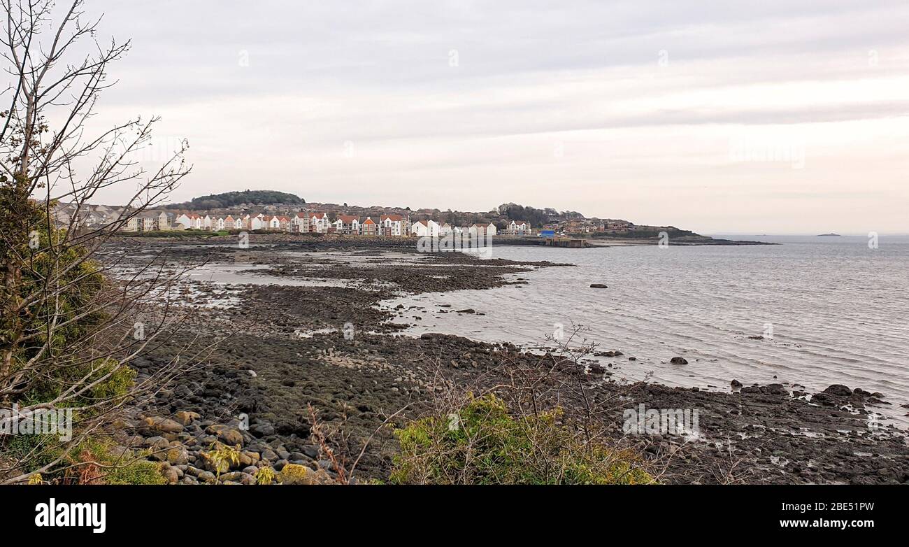 Fife Coastal Path, from North Queensferry to Burntisland Scotland