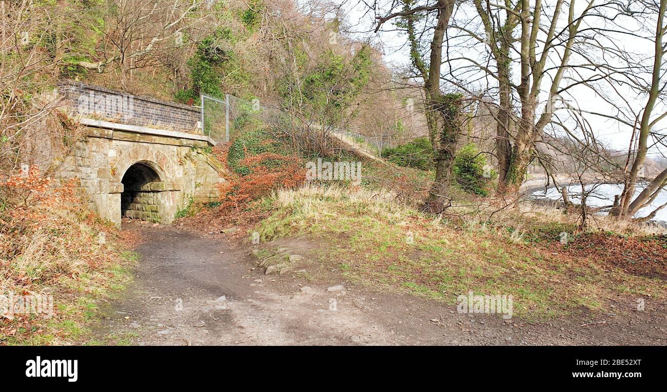 Fife Coastal Path, from North Queensferry to Burntisland Scotland