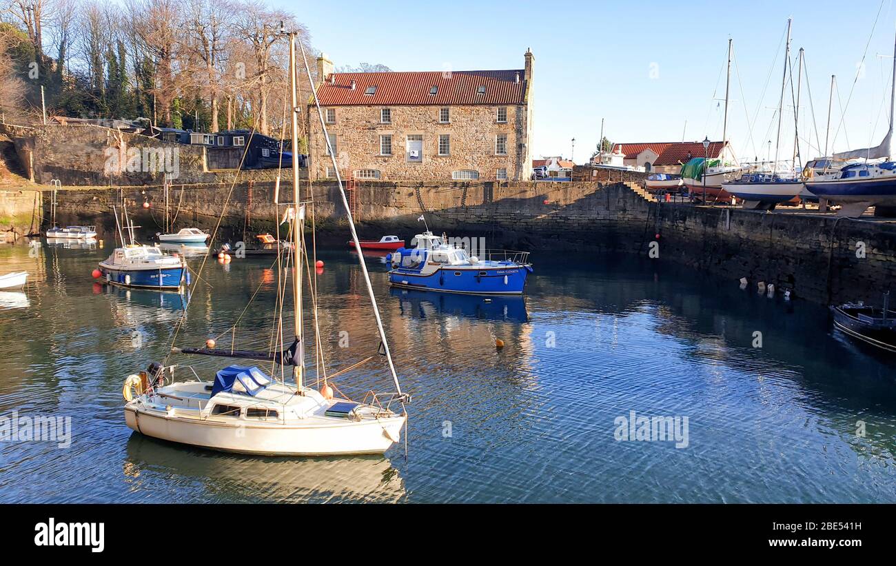 Fife Coastal Path from Burntisland to Kirkcaldy Scotland UK Stock