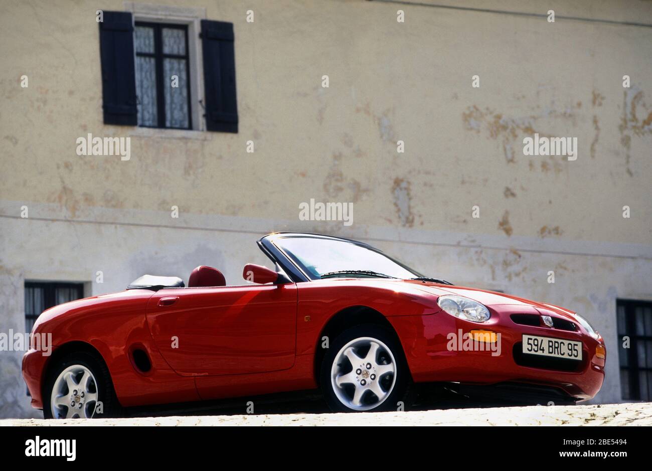 1996 MGF in Italy Stock Photo