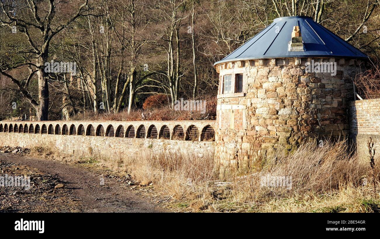 Fife Coastal Path from Burntisland to Kirkcaldy Scotland UK Stock