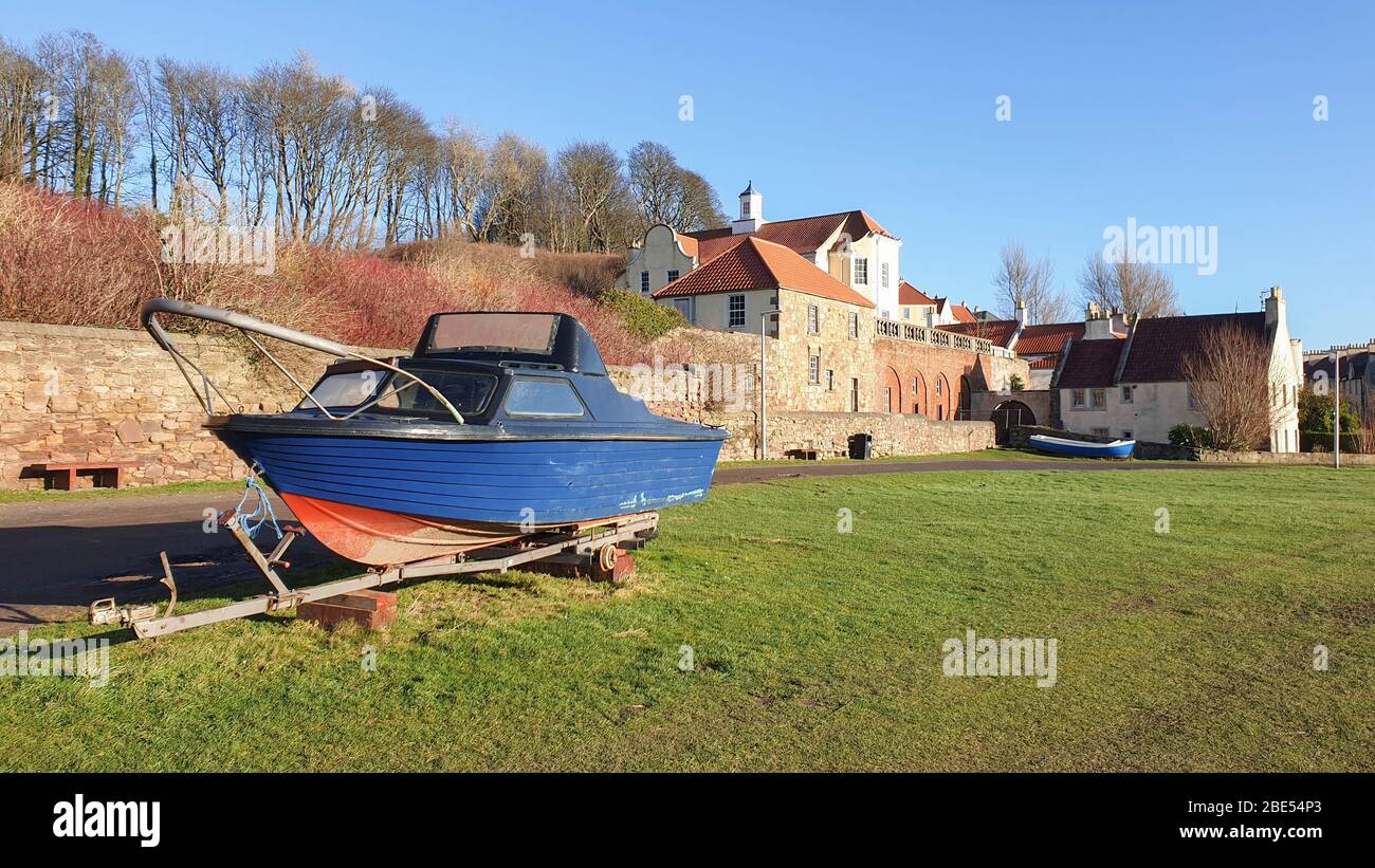 Fife Coastal Path from Burntisland to Kirkcaldy Scotland UK Stock