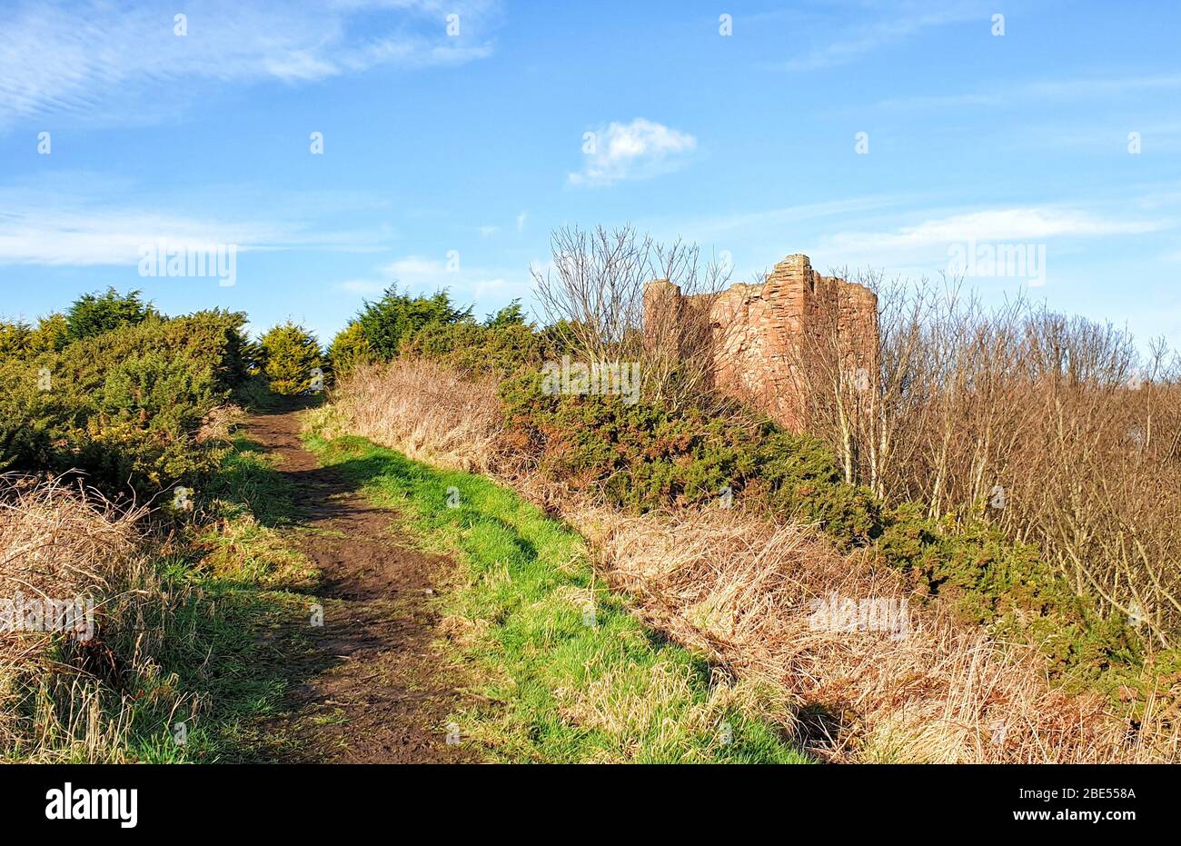 Fife Coastal Path from Burntisland to Kirkcaldy Scotland UK Stock