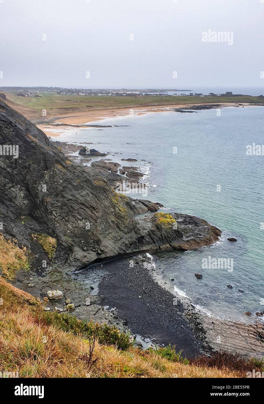 Fife Coastal Path from Lower Largo to St Monans - Scotland, UK Stock Photo