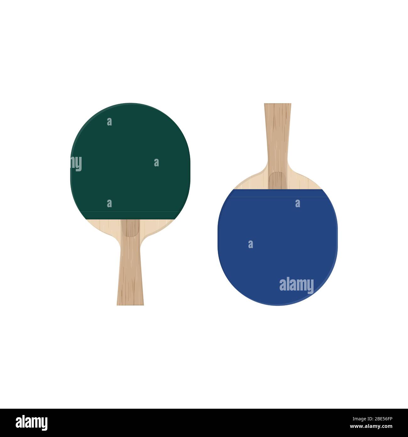 Ping pong paddle vector vectors hires stock photography and images Alamy