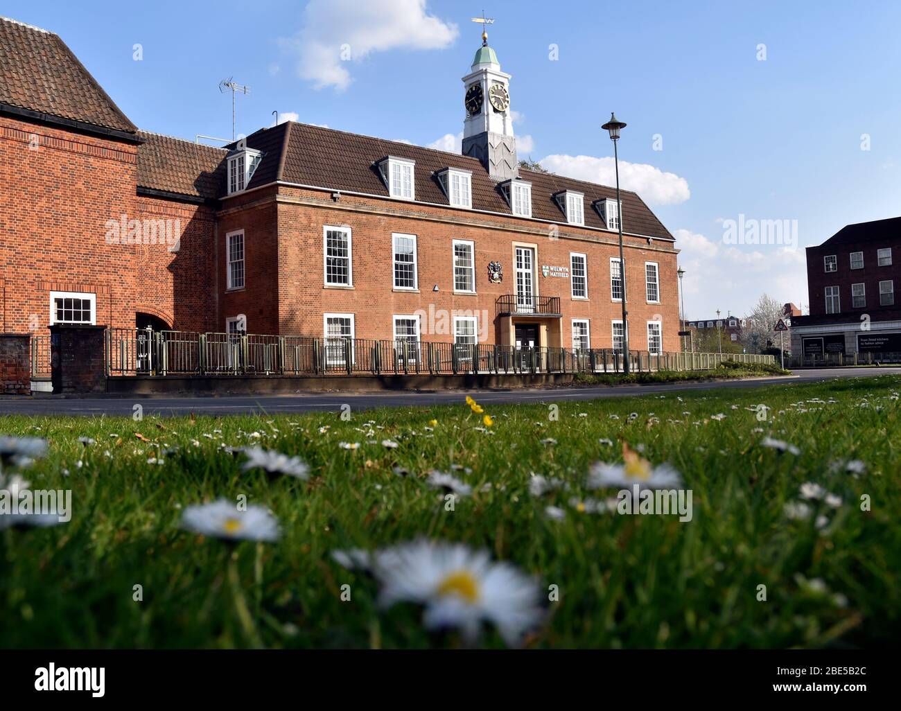 Welwyn Hatfield Borough Council office Stock Photo Alamy