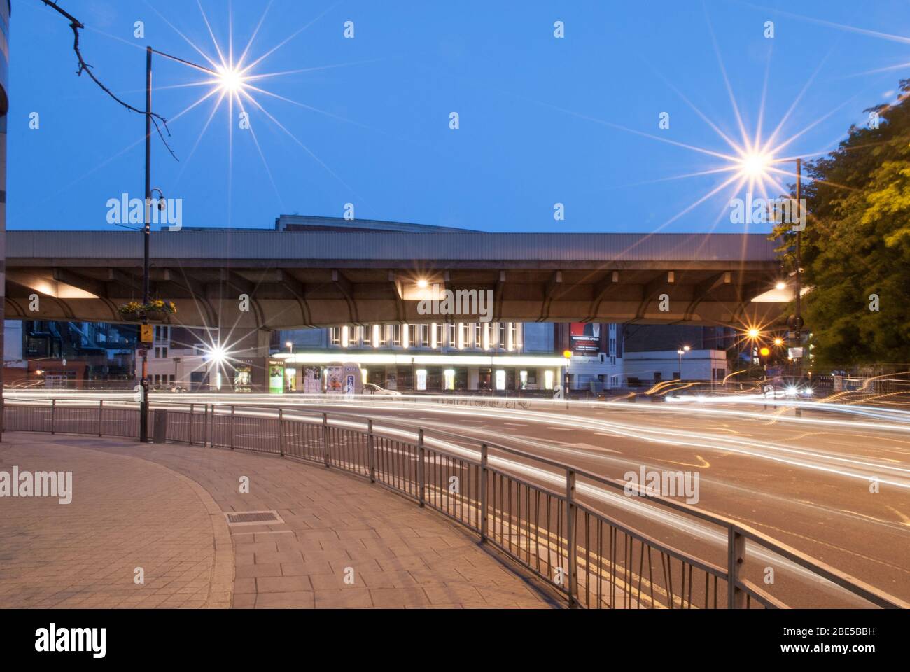 Reinforced Concrete Elevated Highway A4 Hammersmith Flyover, London W6 by G. Maunsell & Partners Peter Wroth Stock Photo