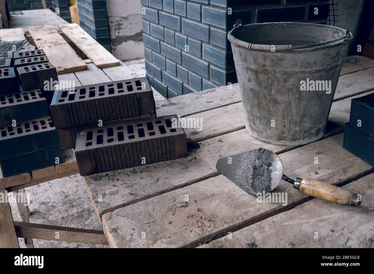 Bricklaying 2024 mortar tool