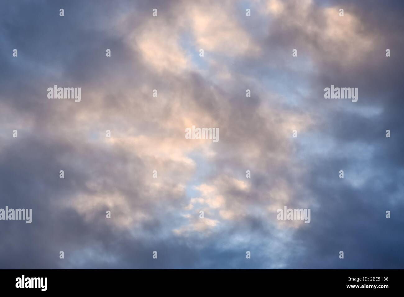 Beautiful dramatic and romantic cloudy sky background Stock Photo - Alamy
