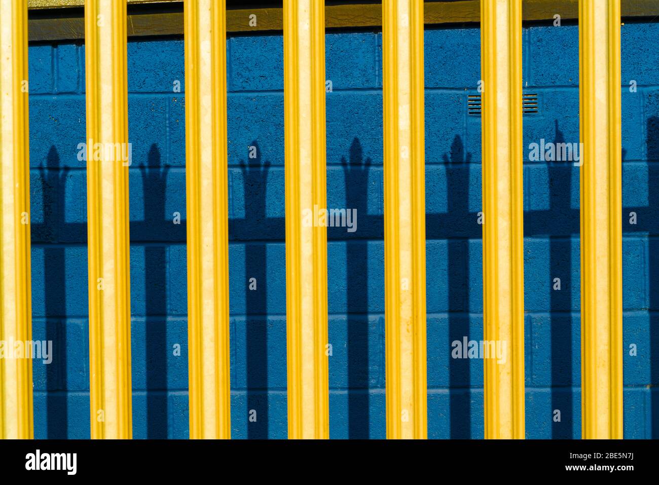 Yellow railings hi-res stock photography and images - Alamy