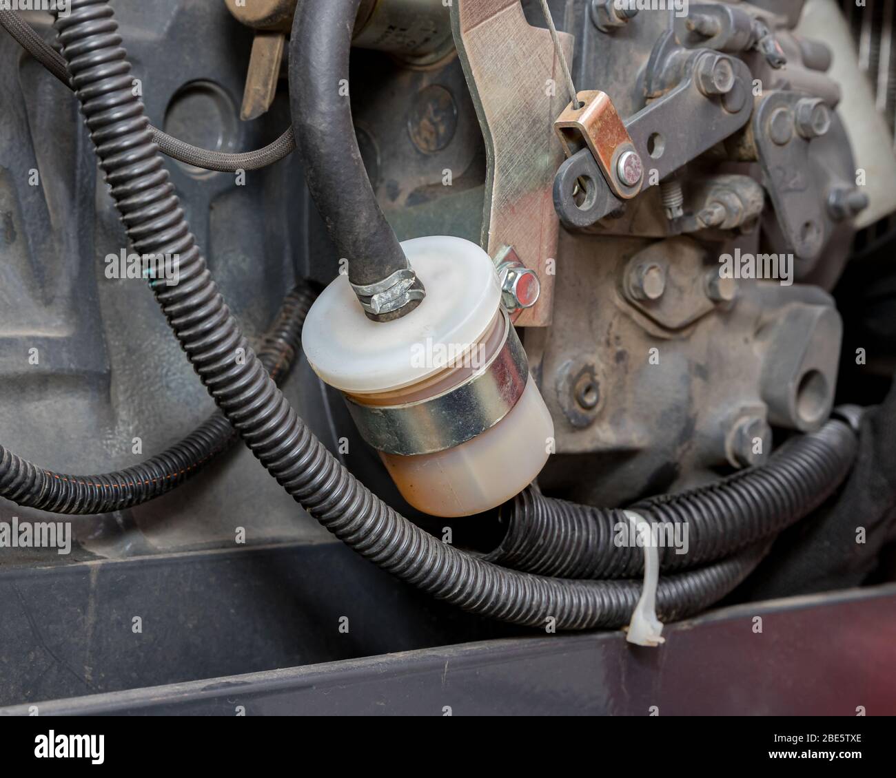 Kraftstoff-Manager 100 Serie Diesel-Kraftstoff-Filter. 150 µm Pre-Filter- Wasserabscheider Stockfotografie - Alamy