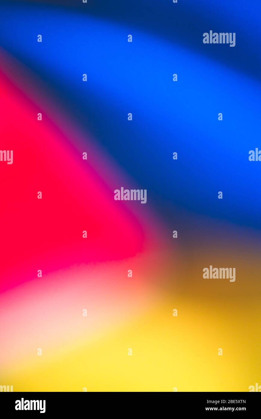 Abstract Photography with Three Colors Stock Photo - Alamy