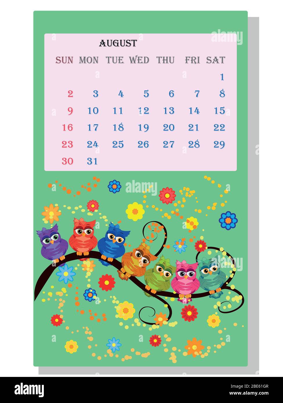 Calendar 2021 Cute Calendar With Funny Cartoon Owls Stock Vector Image Art Alamy birdman looking at calendar 2021