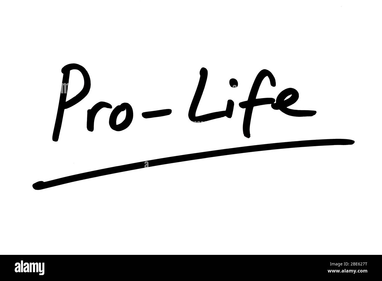 Pro life message Cut Out Stock Images & Pictures Alamy