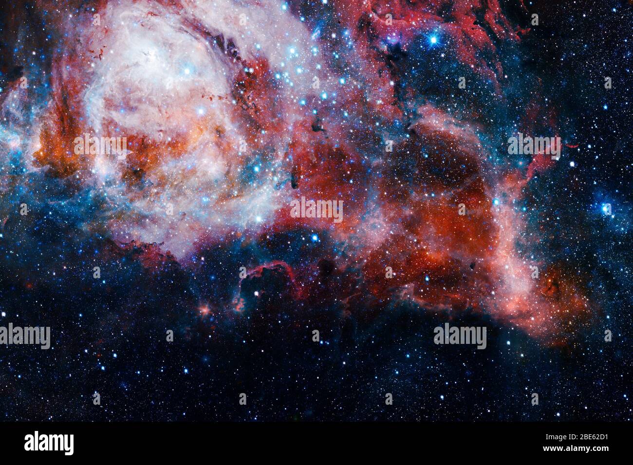 Beauty of endless cosmos. Science fiction art. Elements of this image ...