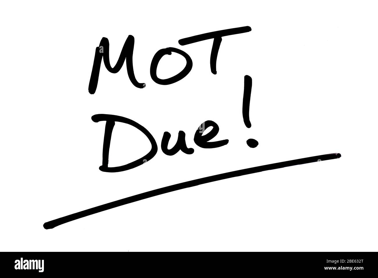 Mot fail hi-res stock photography and images - Alamy