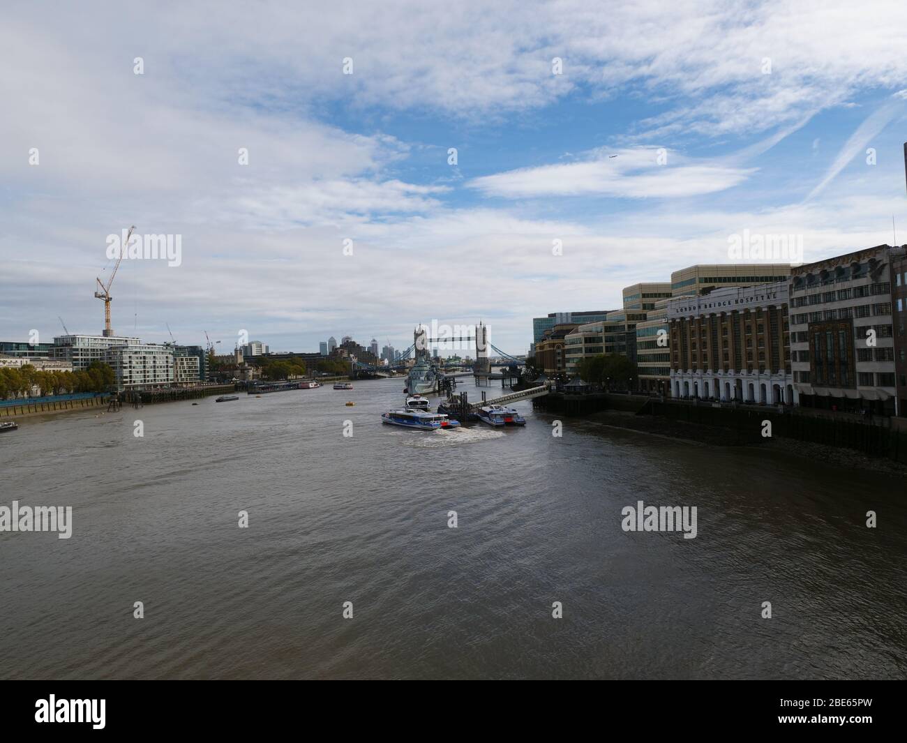 London Skyline and attractions Stock Photo - Alamy