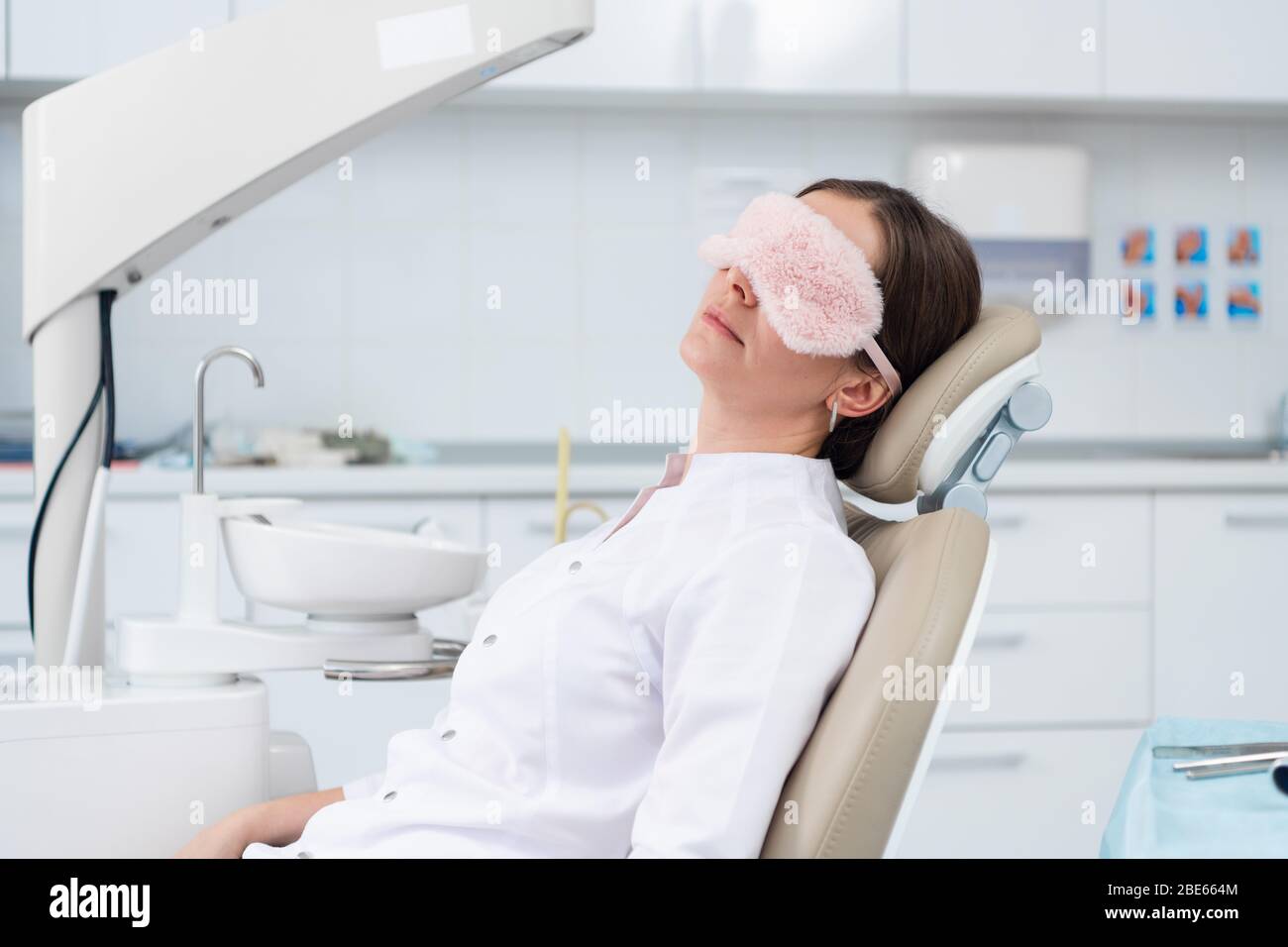 Doctor sleeping break hi-res stock photography and images - Alamy