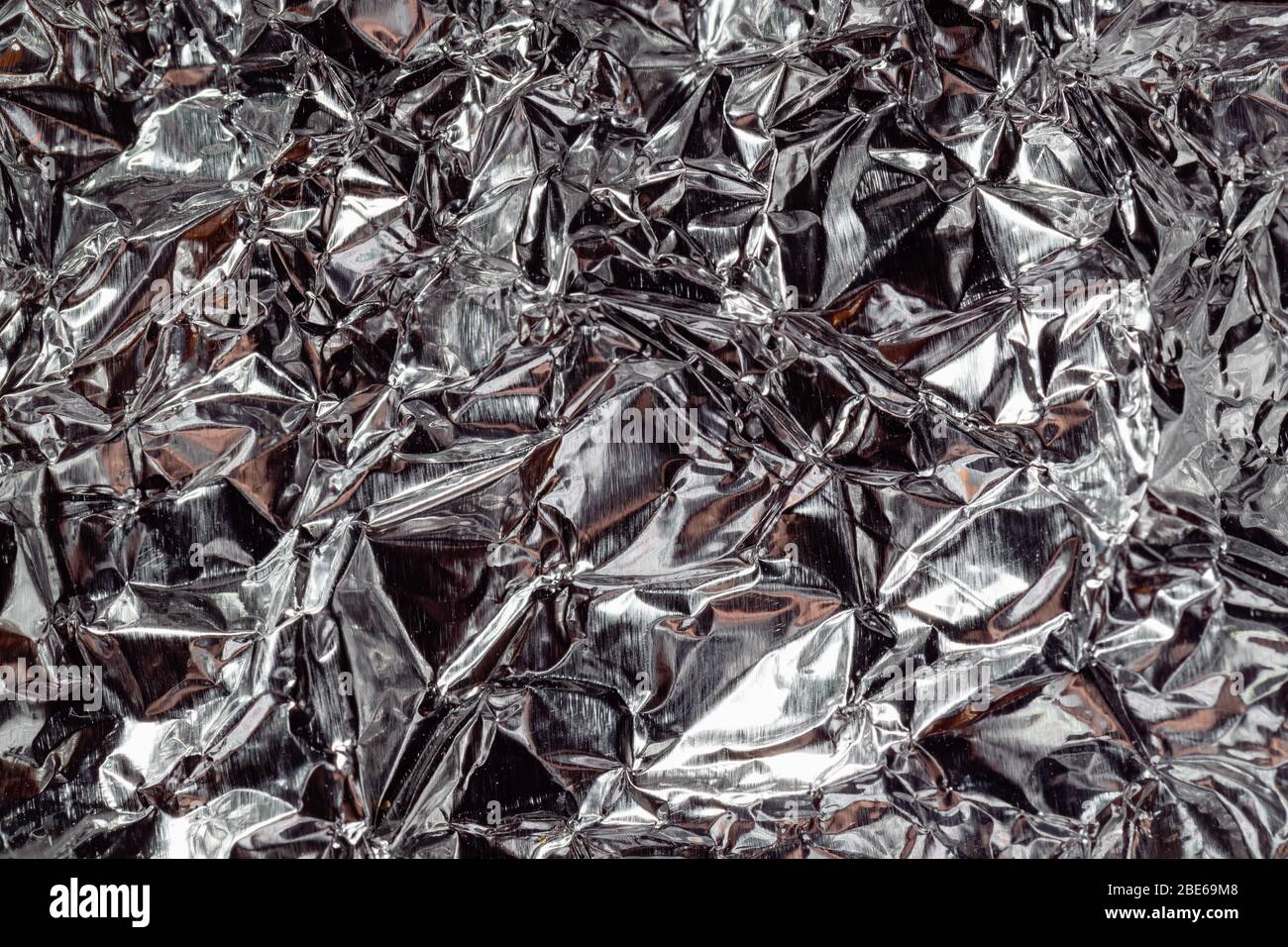 Silver Foil Decorative Texture Background Stock Photo - Download Image Now  - Silver - Metal, Silver Colored, Textured Effect - iStock
