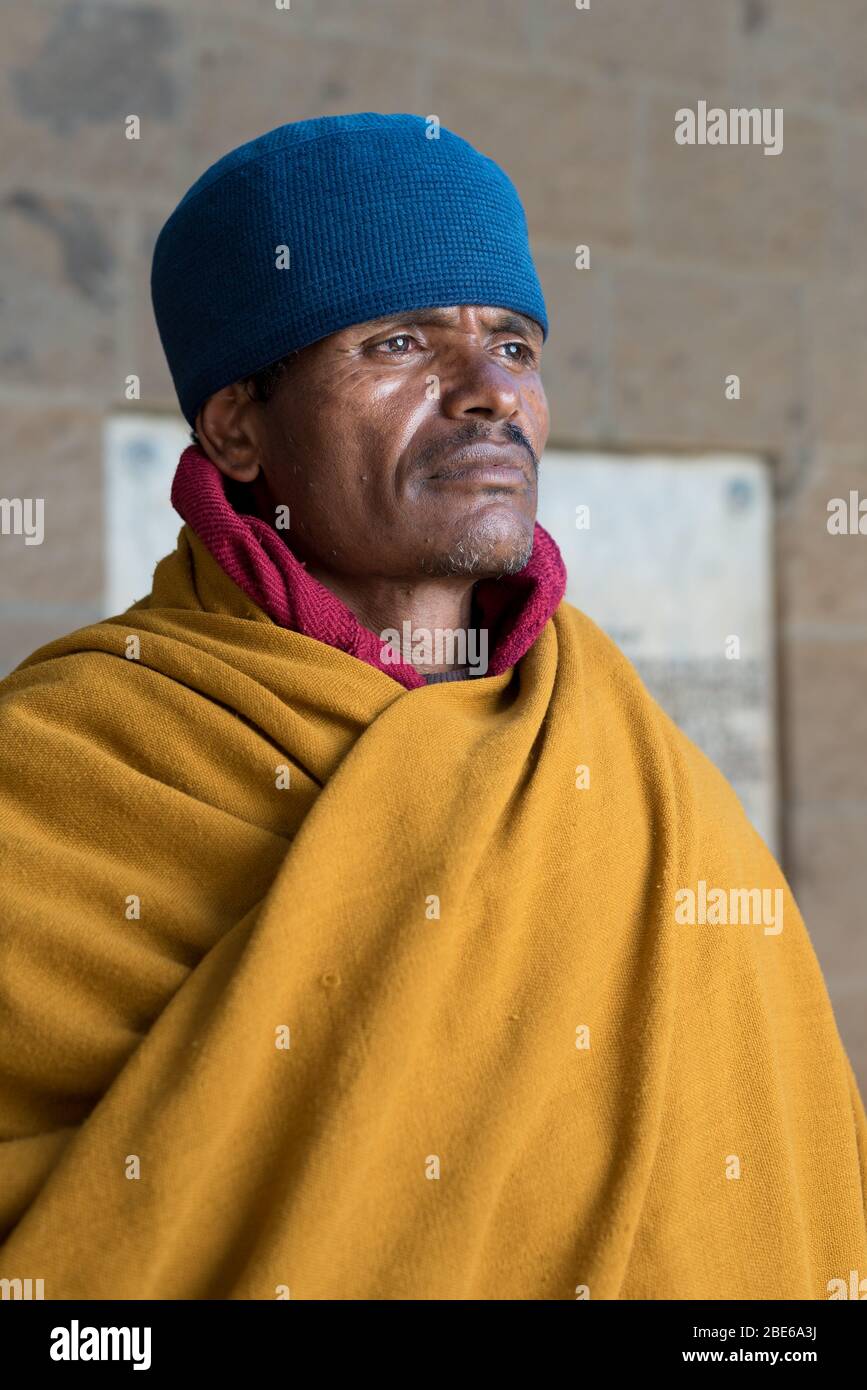 Aba head monk of monastery, an Ethiopian Orthodox