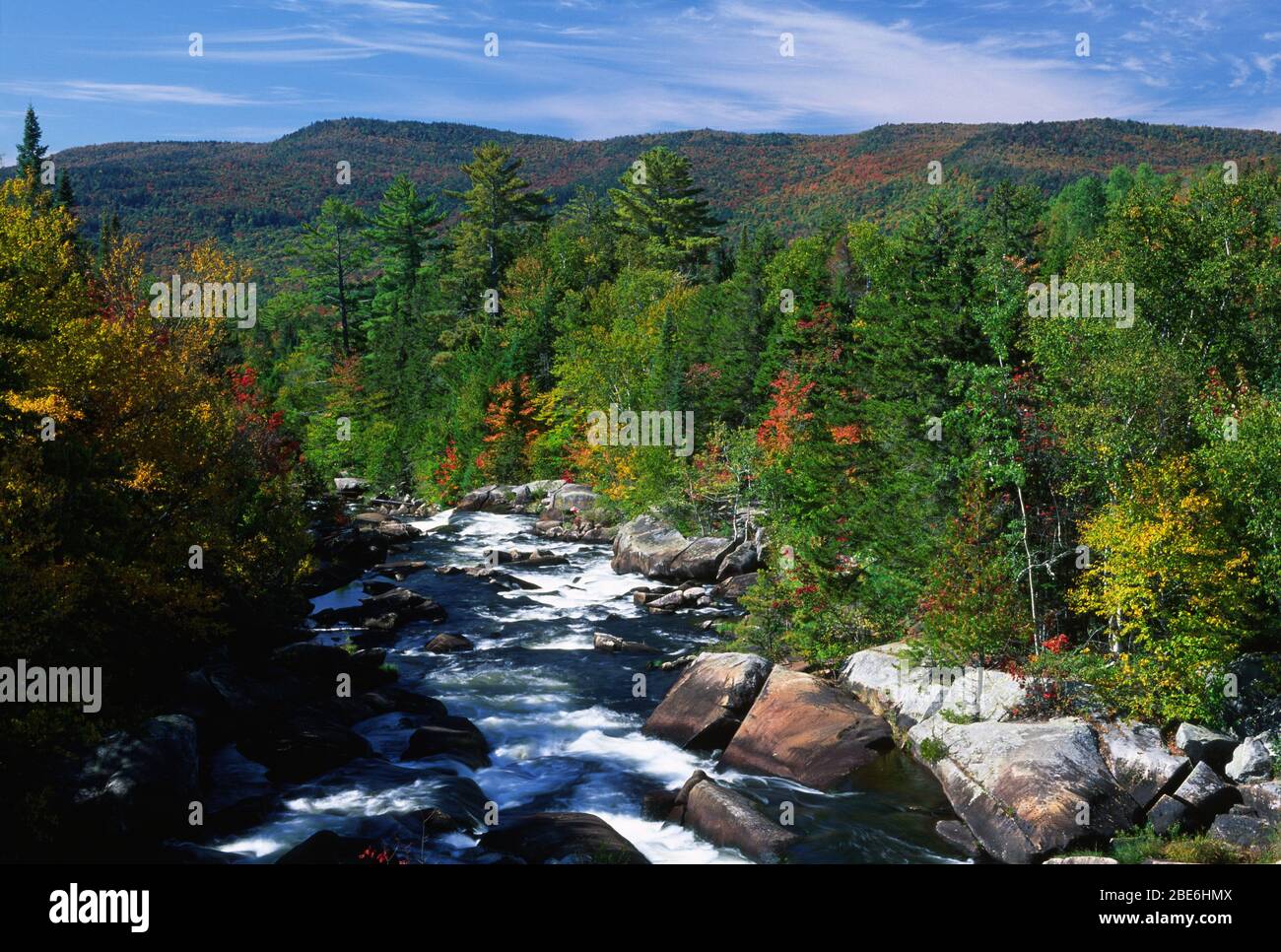 Magalloway River, Oxford County, Maine Stock Photo Alamy