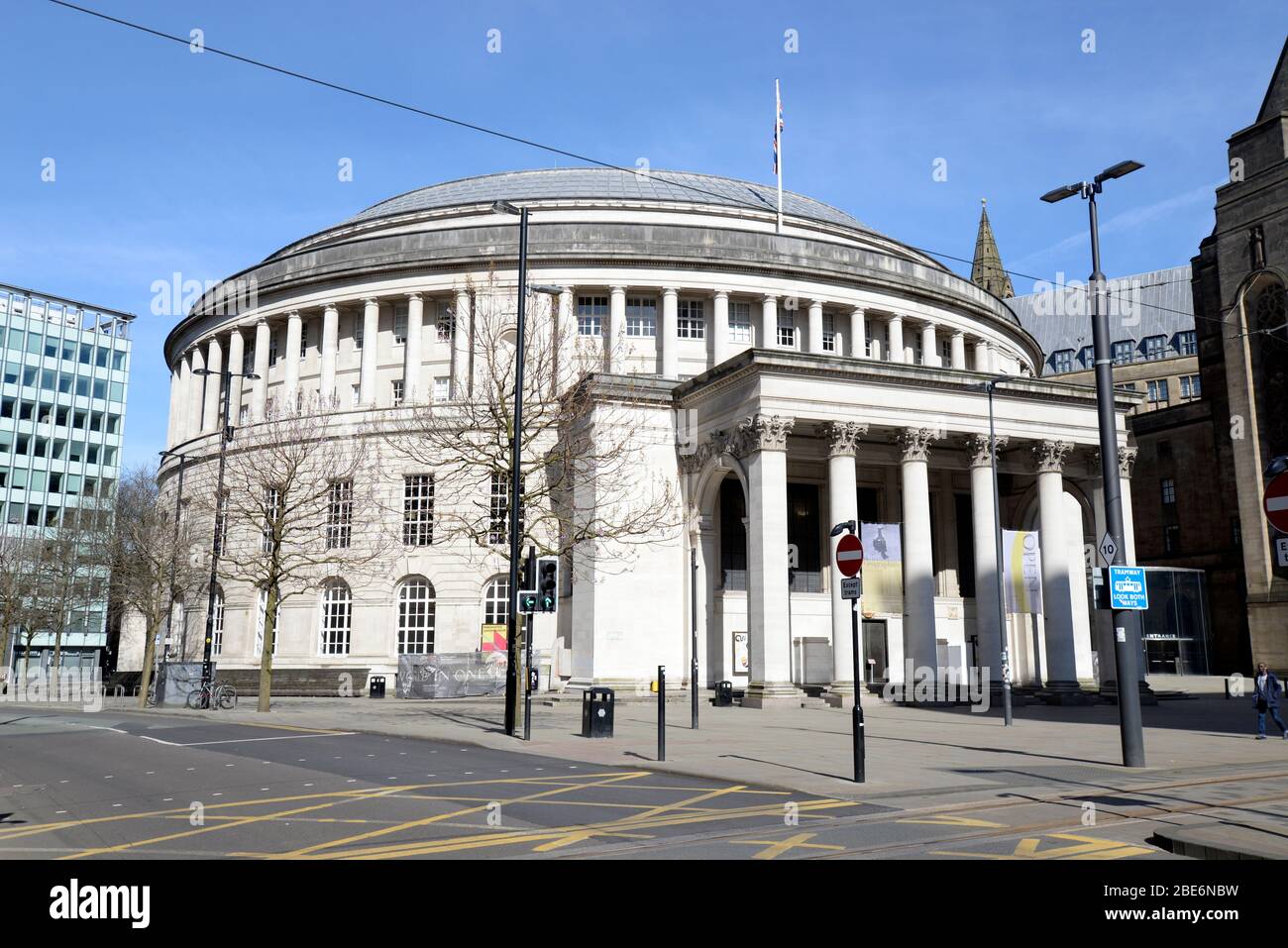 Manchester Central Library, St Peter's Square, Manchester Stock Photo