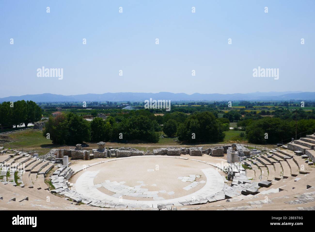 Archaeological Site of Phillipi Stock Photo - Alamy