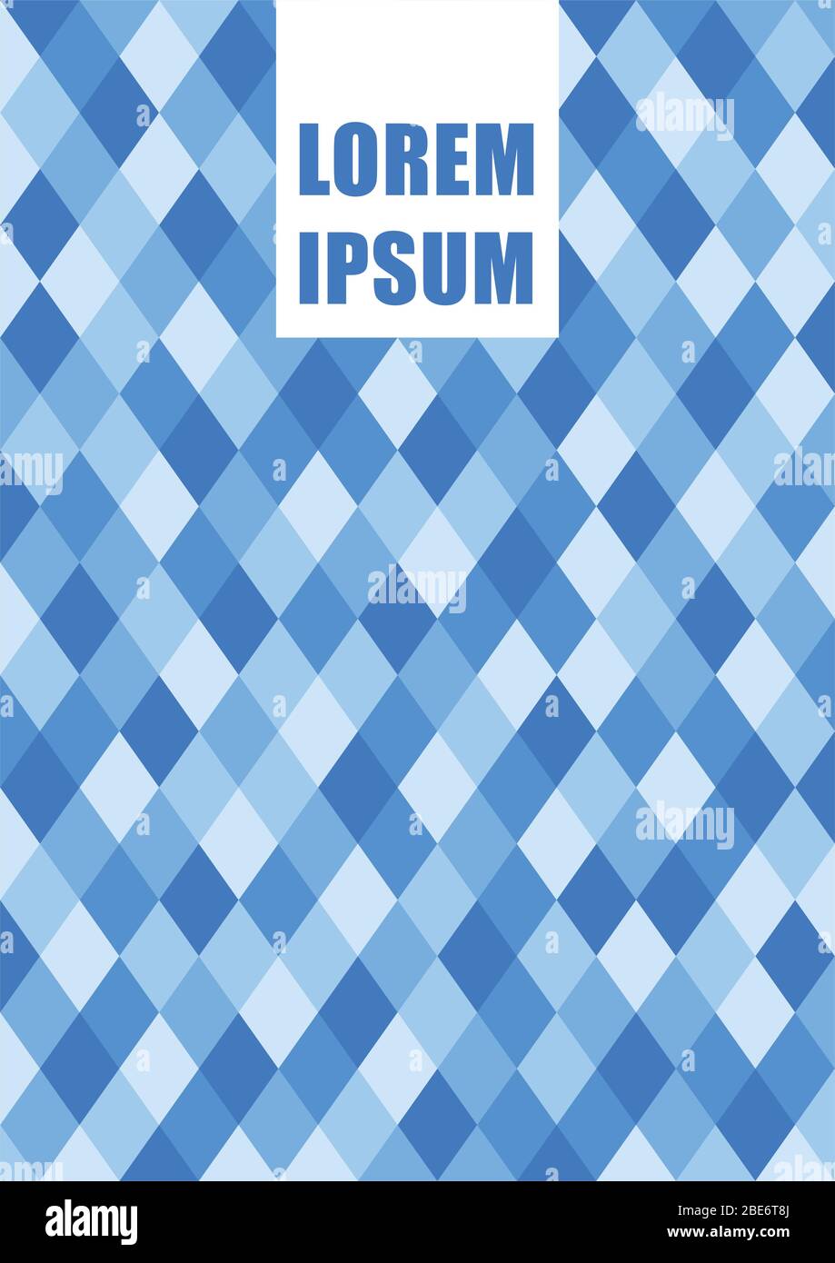 Graphic design layout template with geometric background. Can be used ...