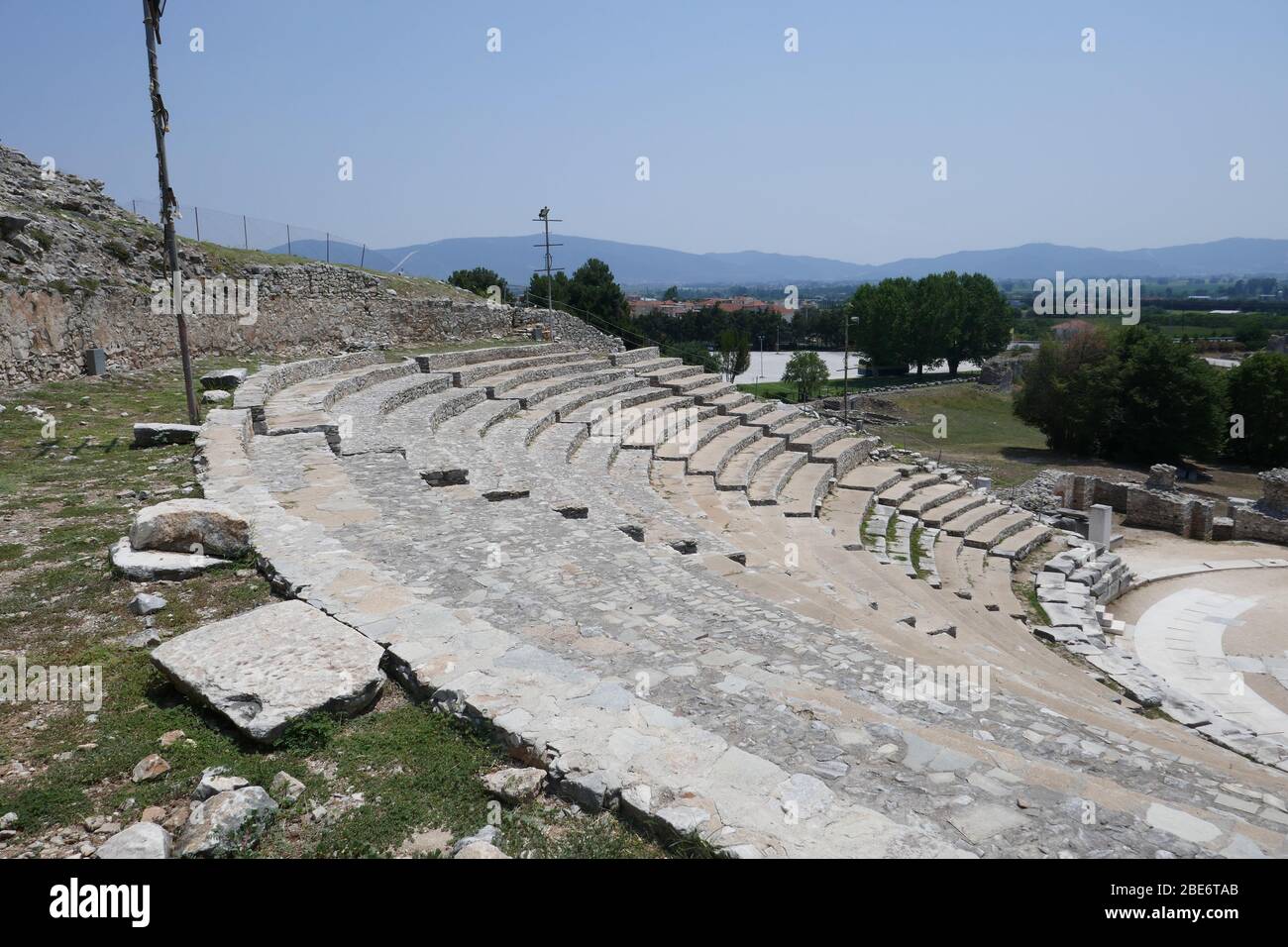 Archaeological Site of Phillipi Stock Photo - Alamy