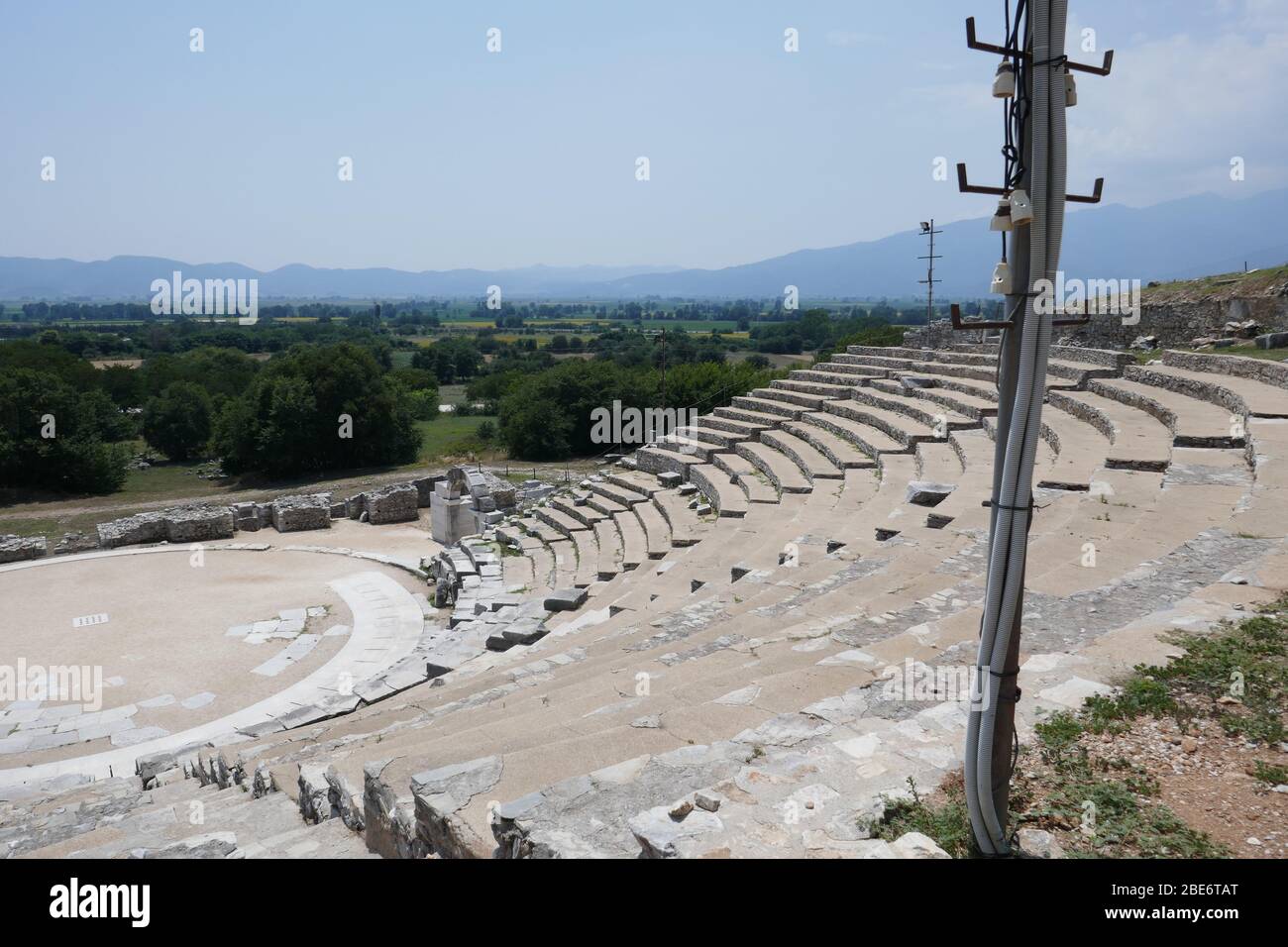 Archaeological Site of Phillipi Stock Photo - Alamy