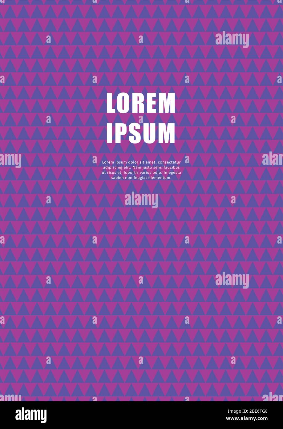 Graphic design layout template with geometric background. Can be used ...