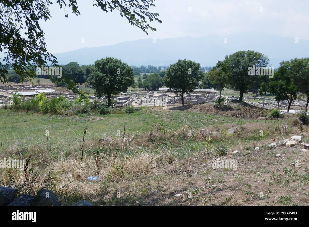 Archaeological Site of Phillipi Stock Photo - Alamy