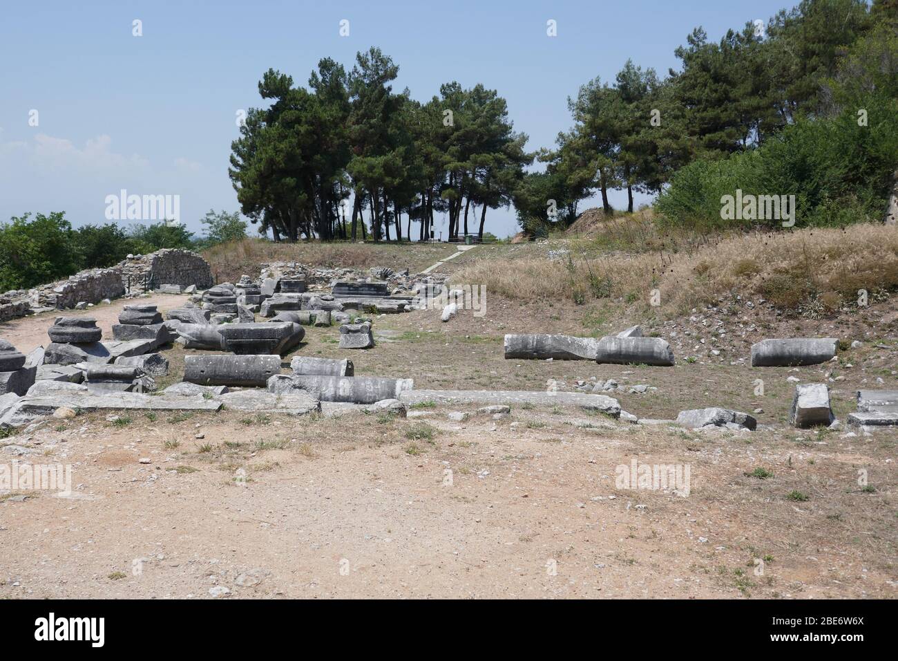 Archaeological Site of Phillipi Stock Photo - Alamy