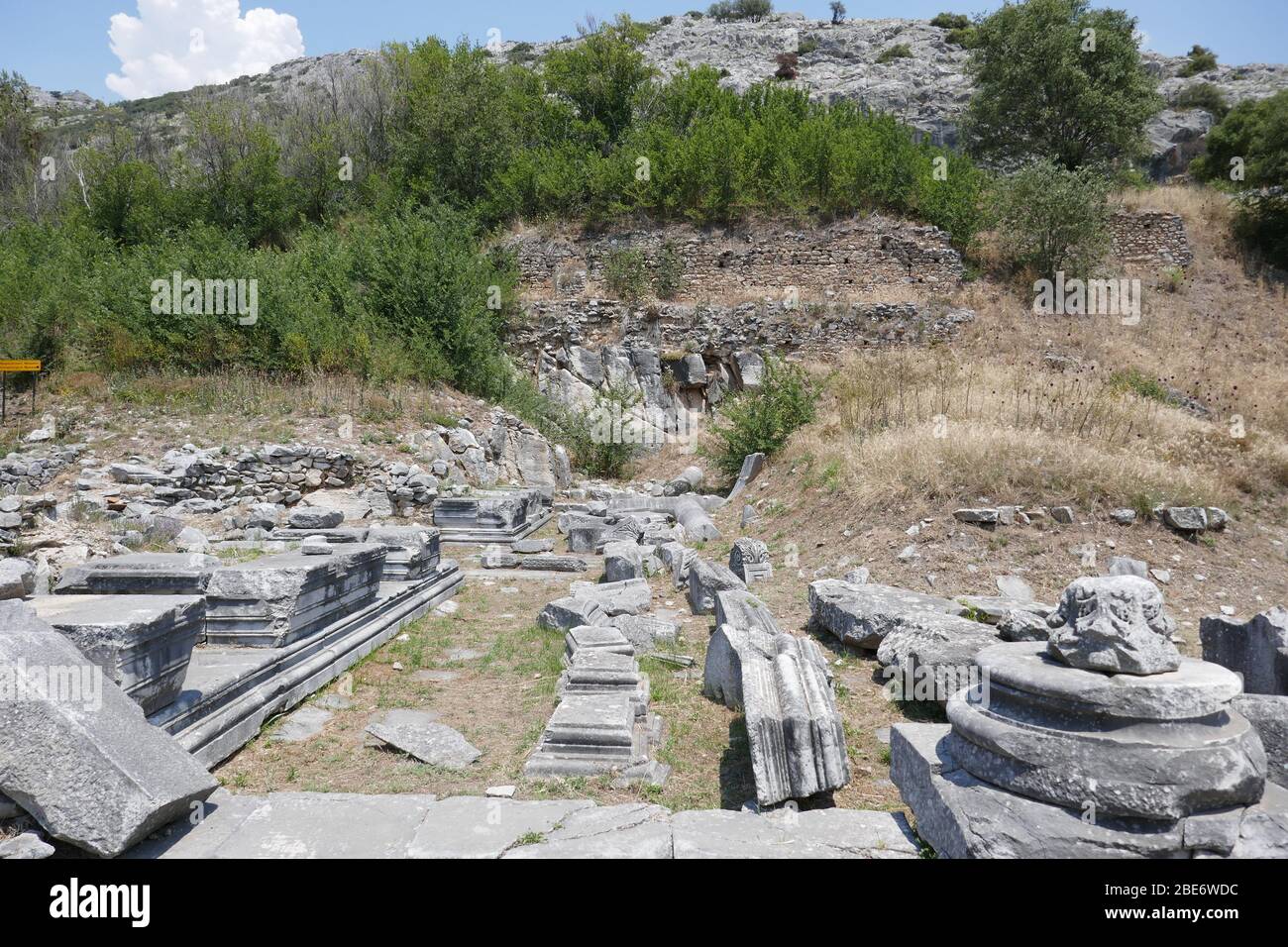 Archaeological Site of Phillipi Stock Photo - Alamy