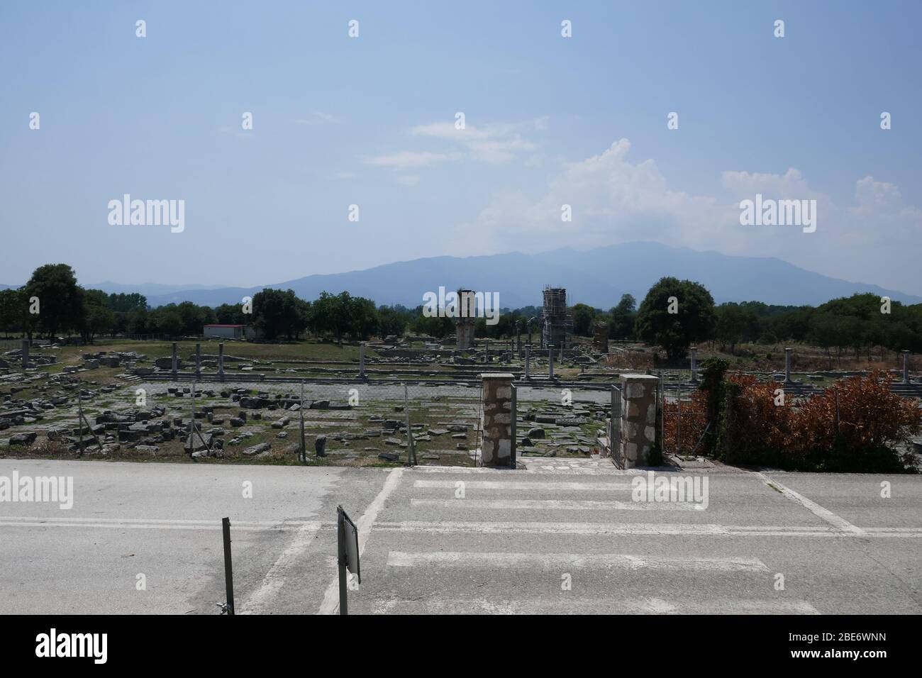 Archaeological Site of Phillipi Stock Photo - Alamy