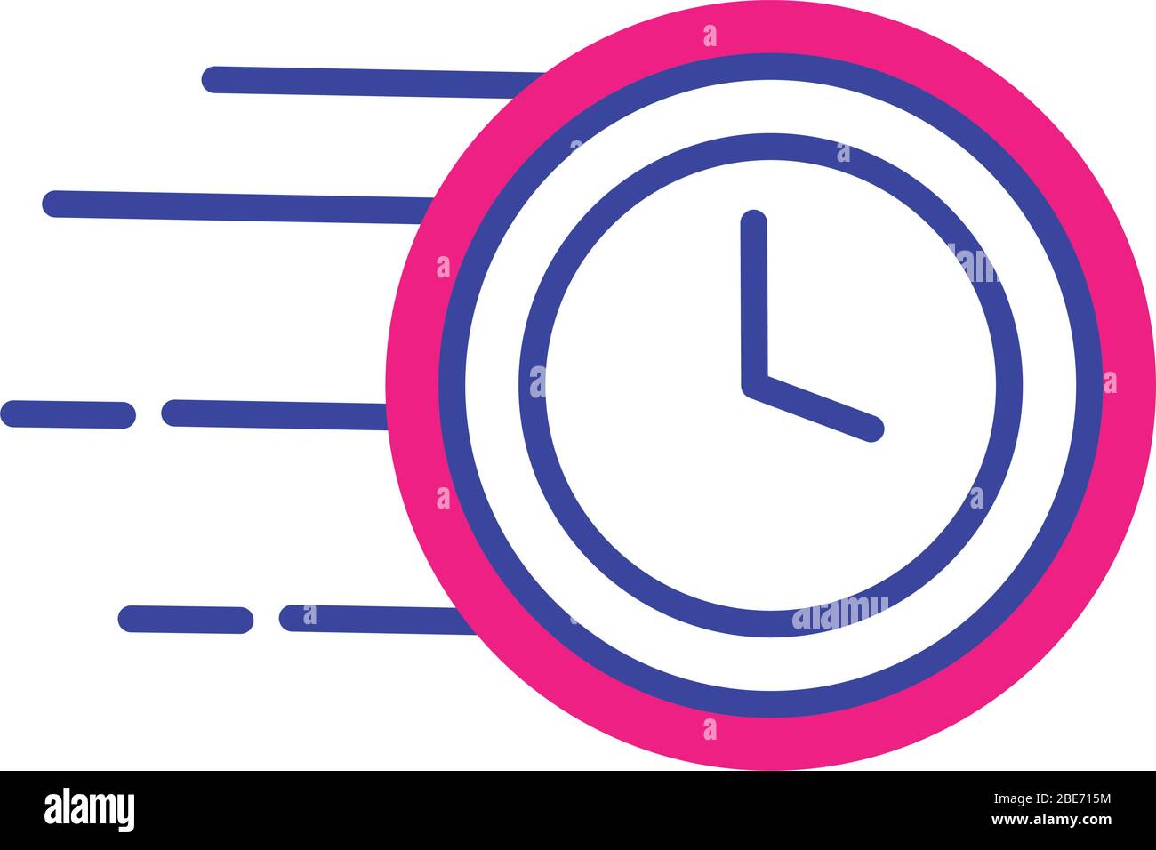 time clock watch flat style Stock Vector Image & Art - Alamy