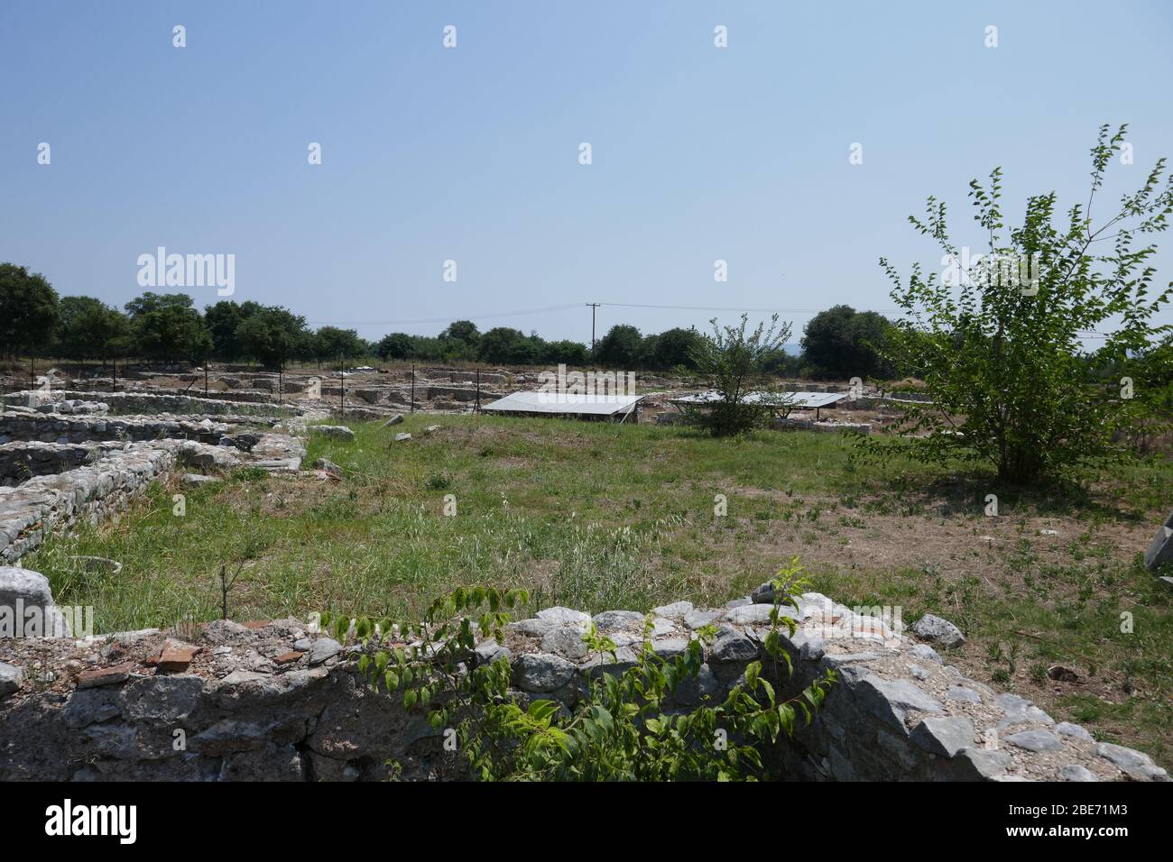 Archaeological Site of Phillipi Stock Photo - Alamy