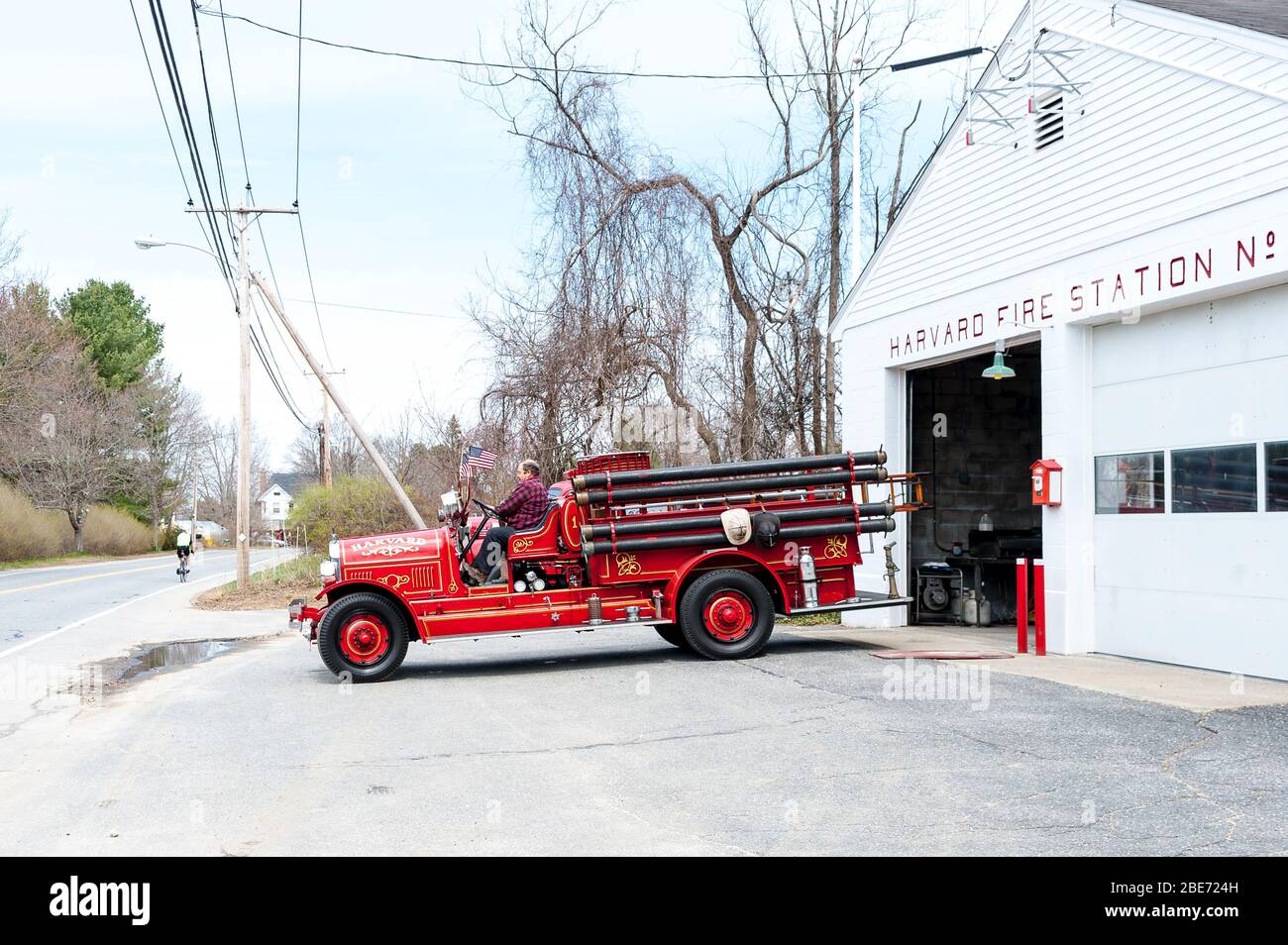 Seagrave fire truck hi-res stock photography and images