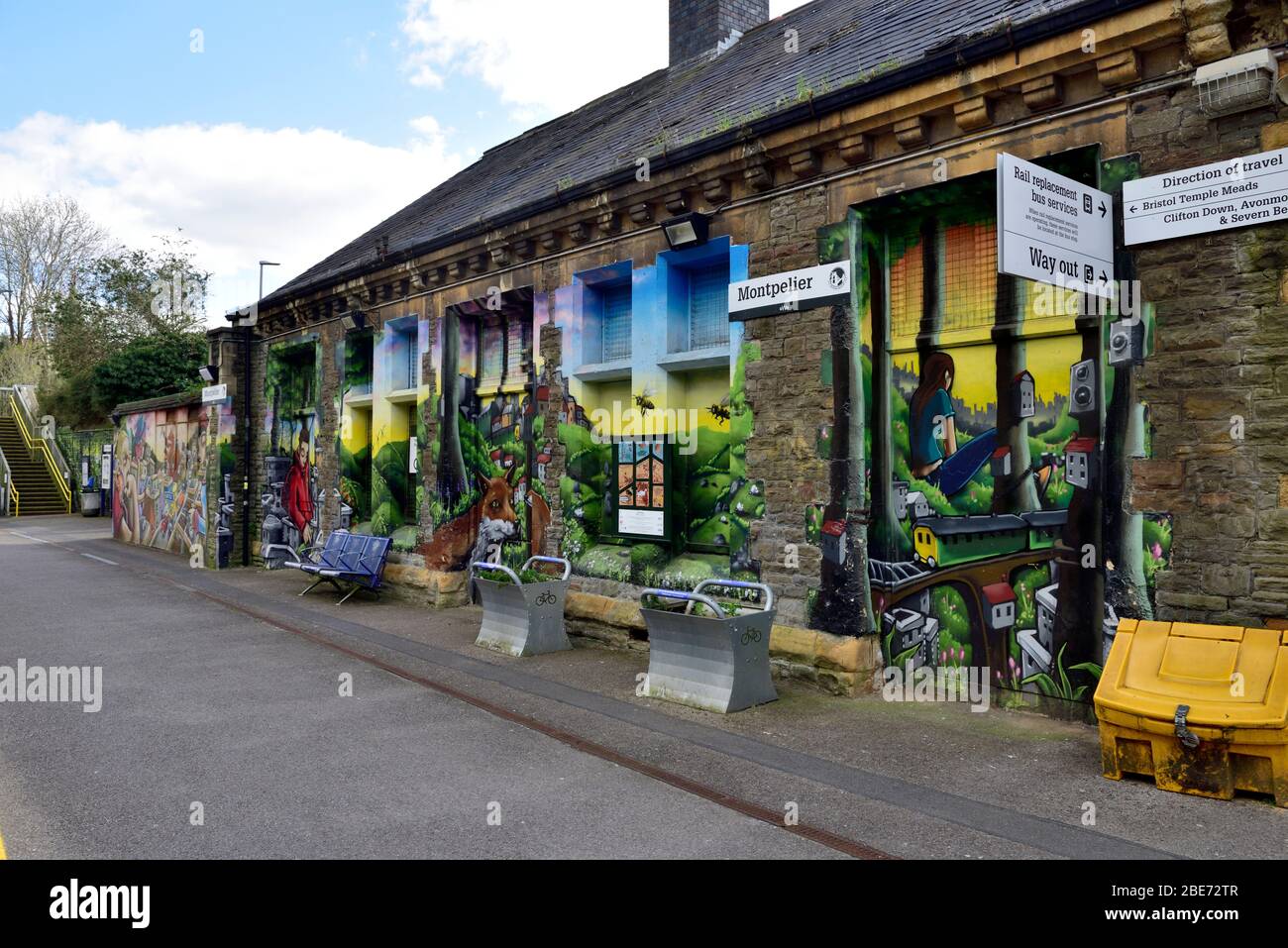 Bristol Montpelier train station, UK Stock Photo