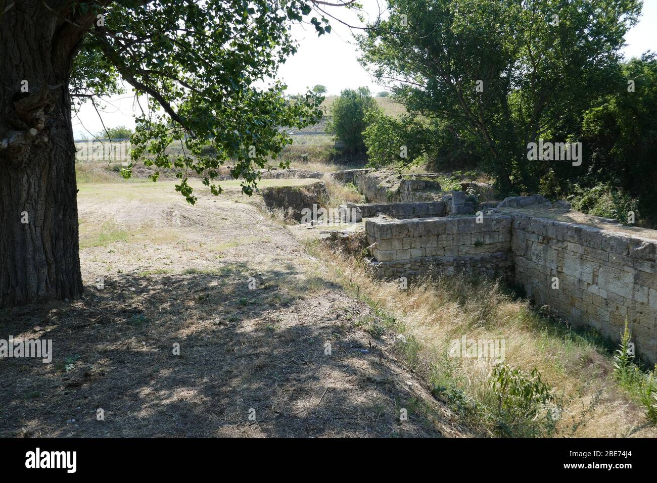 Archaeological Site of Phillipi Stock Photo - Alamy