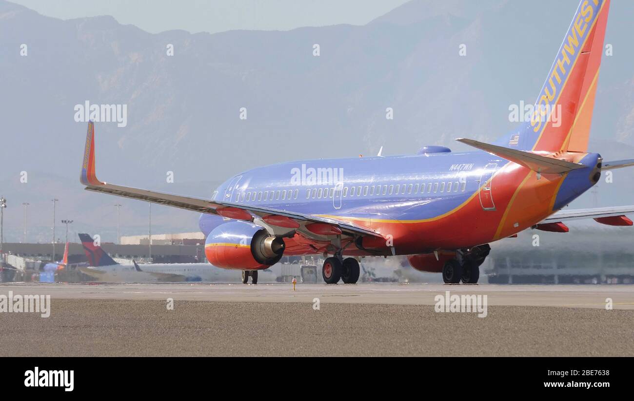 Southwest airlines at Las Vegas International Airport LAS VEGAS