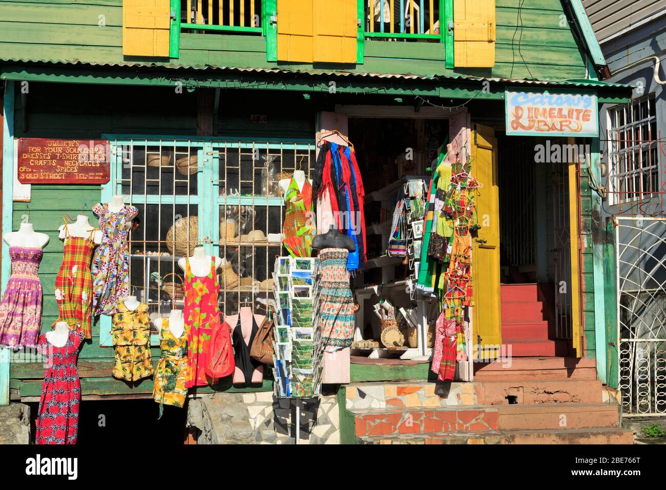 Dominica roseau old market hires stock photography and images Alamy