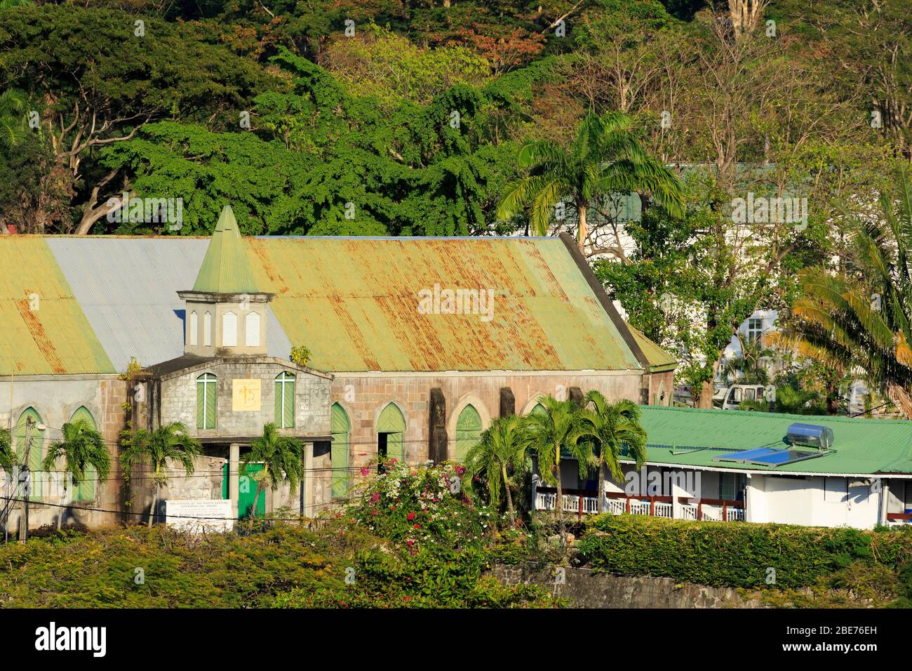 St anglican church roseau hires stock photography and images