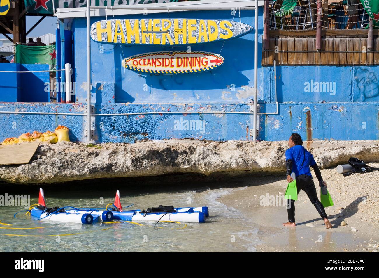 Hammerheads Bar & Dive Center, Town, Grand Cayman, Cayman