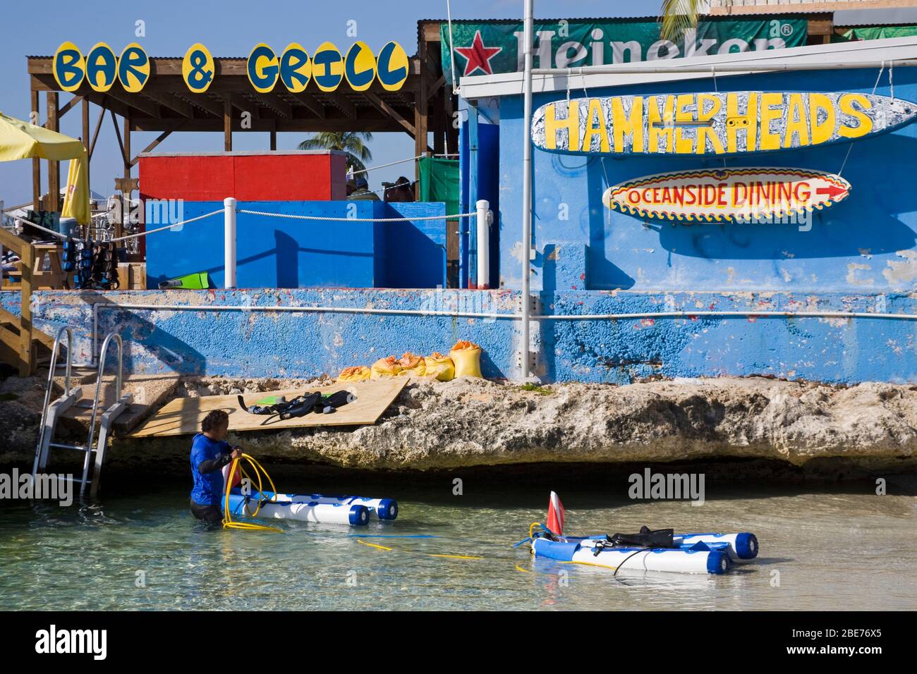 Hammerheads Bar & Dive Center, Town, Grand Cayman, Cayman