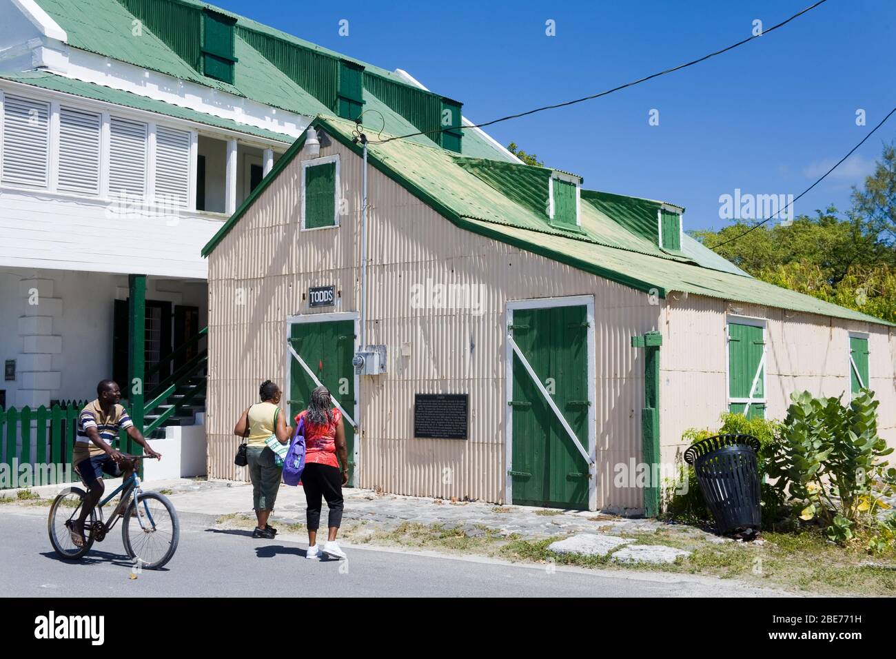 Historic buildings in Cockburn Town, Grand Turk Island, Turks & Caicos