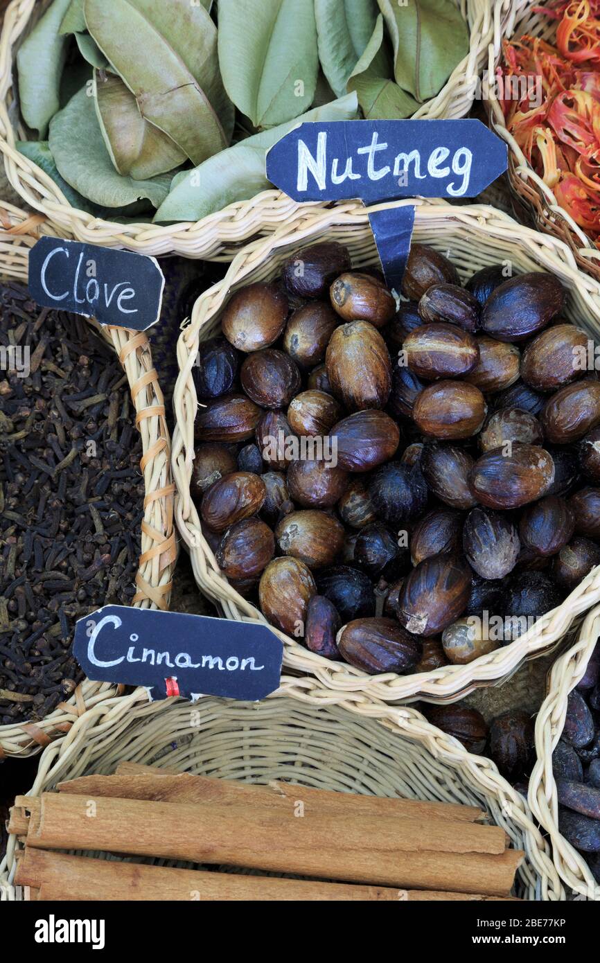 Spices in the market,St. Stock Photo Alamy