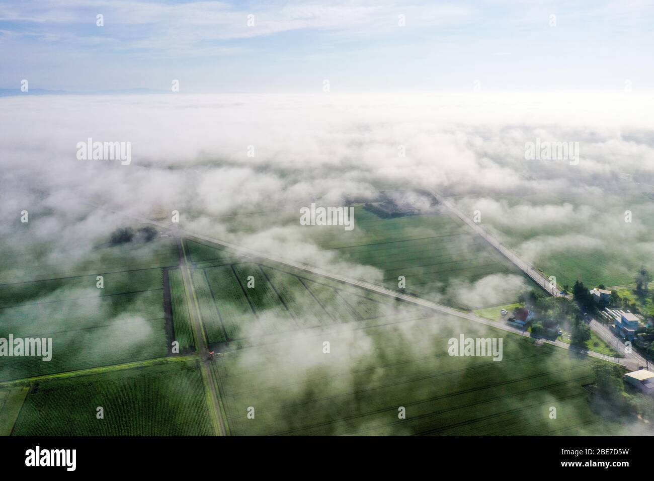 Foggy day with aircraft hi-res stock photography and images - Alamy